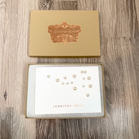 New Jennifer Behr Paige Pearl Hair Magnet Set - Picture 4 of 4